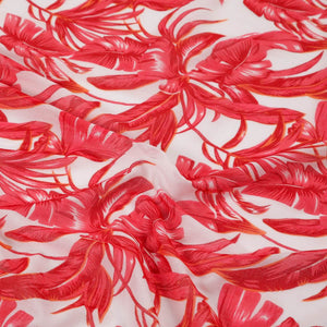 Pañuelo Estampado Olivo Rojo Humana