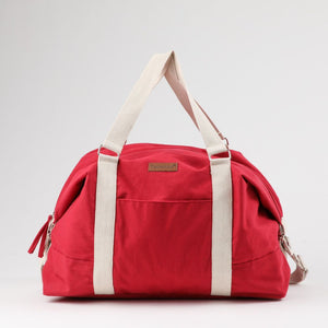 Bolso De Viaje Malvinas Canvas Cherry Tatienne