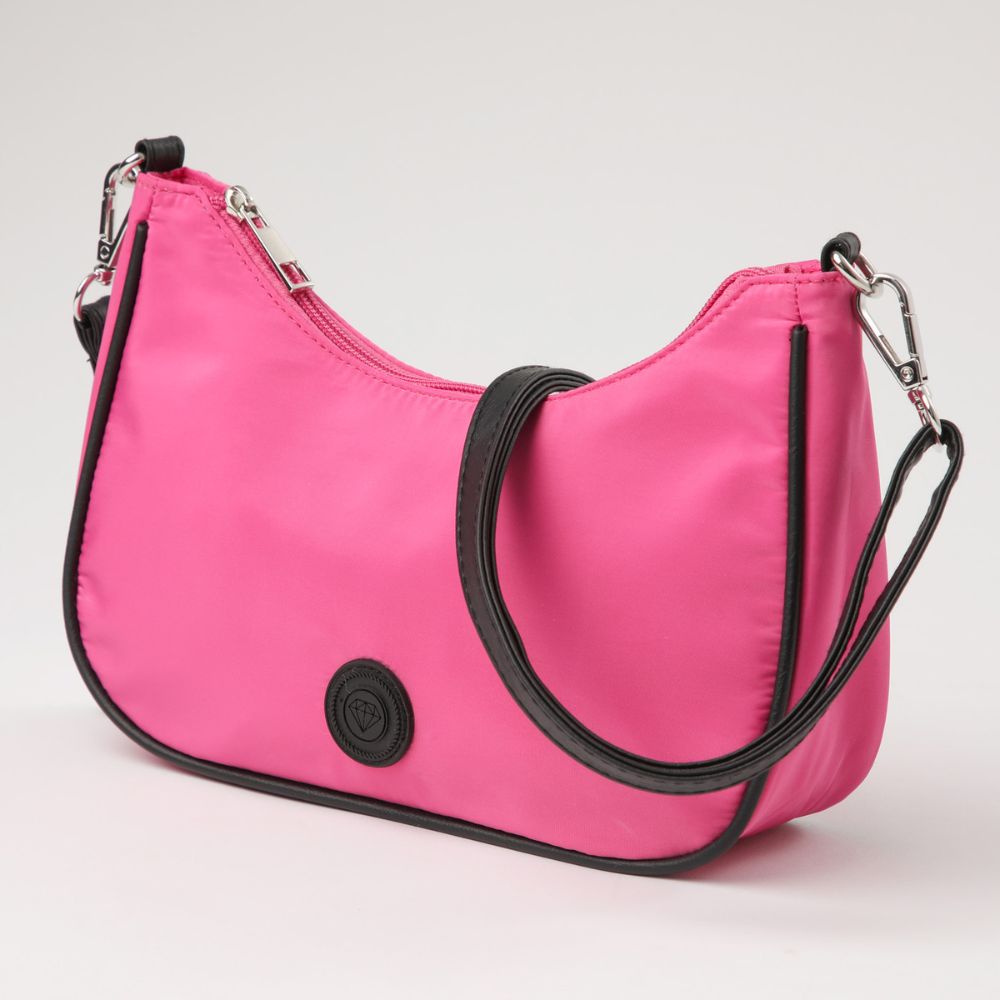 Cartera Cruzada Corfu Fuchsia Fucsia i-D