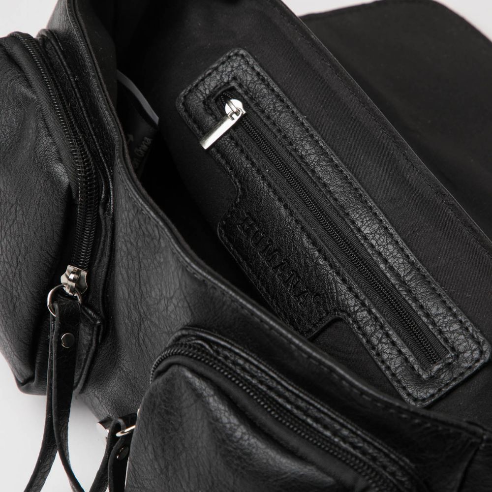 Cartera Hombro Irún Negra Humana
