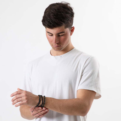 Set Pulseras Zante Negro Gorillaz by Bobs