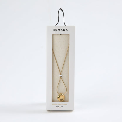 Collar Corto Anuket Dorado Humana