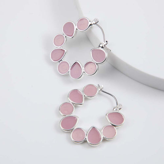 Argollas Montcau Rosadas Tatienne