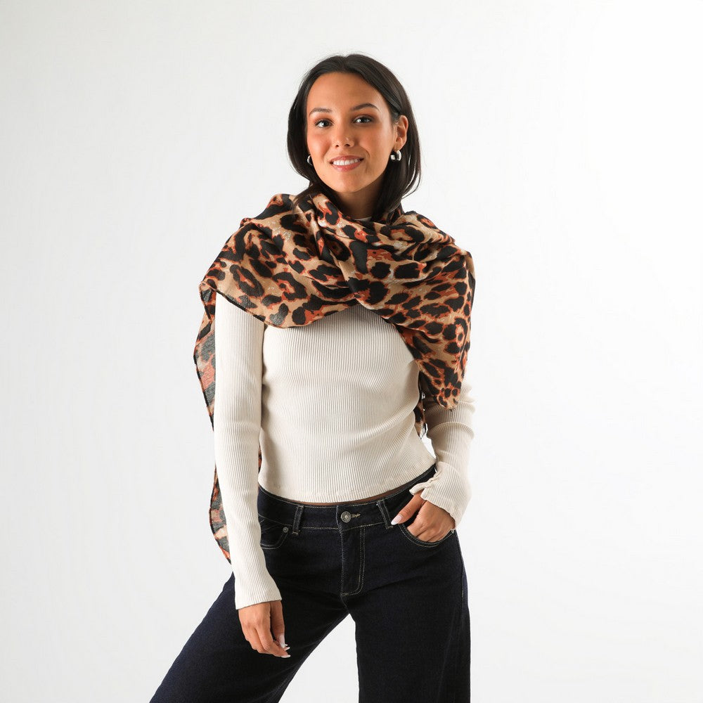 Pañuelo Estampado Isai Dorado Humana