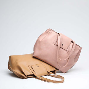 Cartera Hombro Rosada Puff Humana