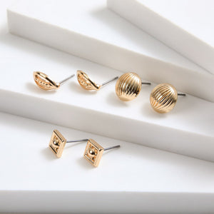 Set De Aros Ada Dorado Tatienne