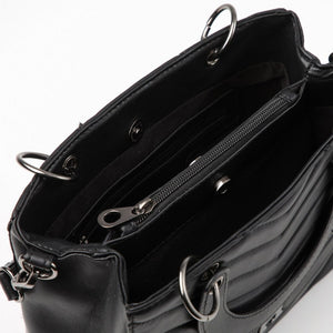 Cartera Cruzada Cassey Negro Humana