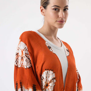 Kimono Hippie Naranjo Humana