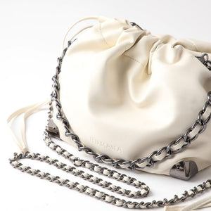 Cartera Bandolera Caty Acolchada Beige Humana