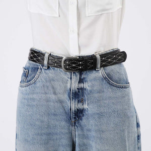 Cinturón Caimbra Ecocuero negro Tatienne