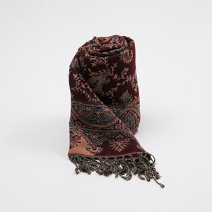Pañuelo Jacquard Hazel Rojo Humana