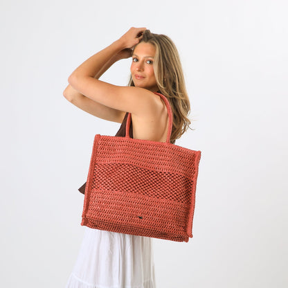 Cartera De Playa Safi Red Tatienne