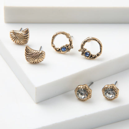 Set De Aros Josi Dorado Tatienne