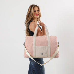 Bolso Hawai Rosado y Ivory Humana