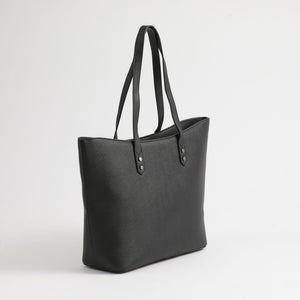 Cartera Tote Reims Ecocuero Negro ID