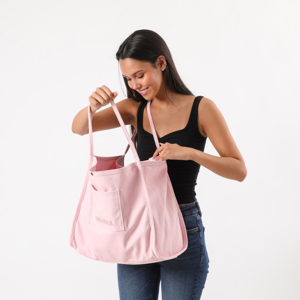 Cartera Hombro Lanzarote Rosada Humana