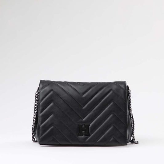 Cartera Hombro Oporto Negro Humana