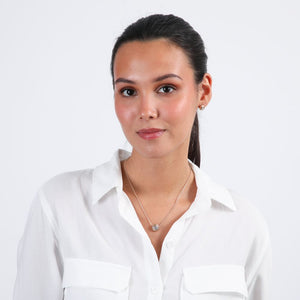 Set De Collar Y Aros Luz Dorado Tatienne