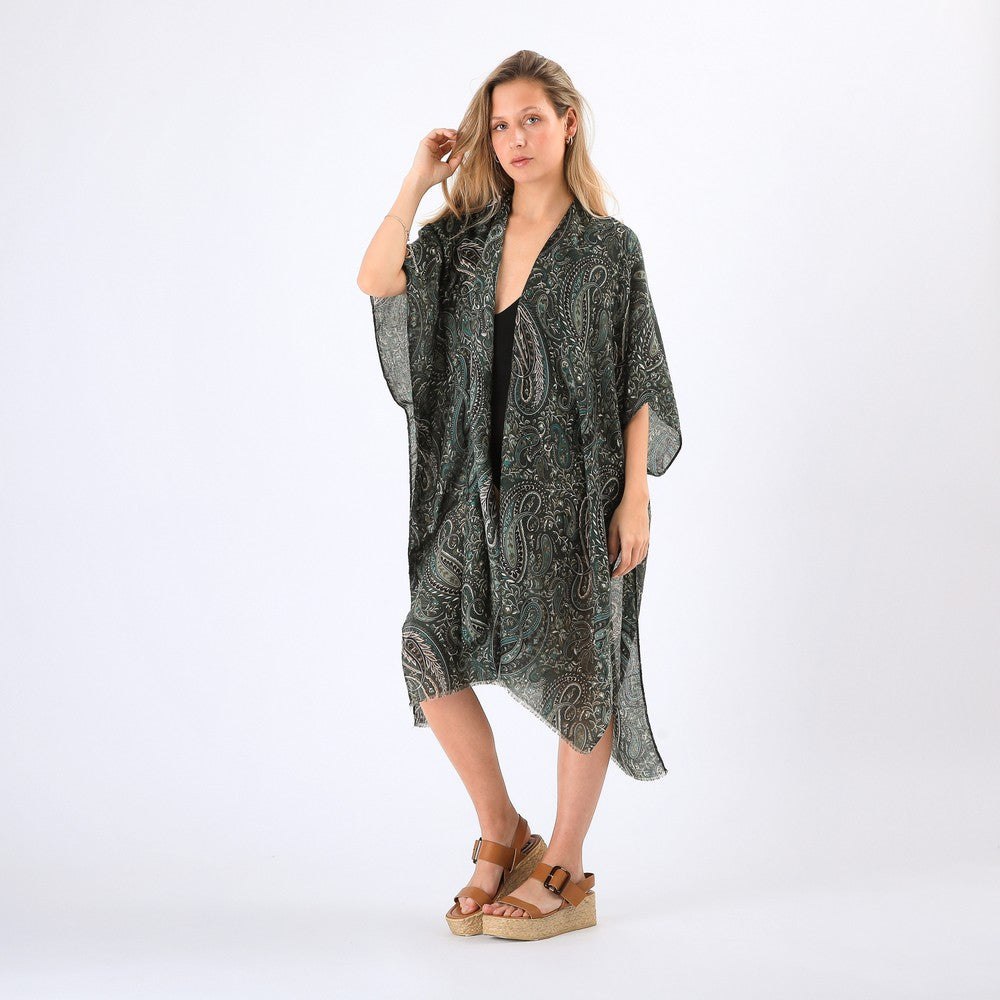Kimono Alubis Verde I-D