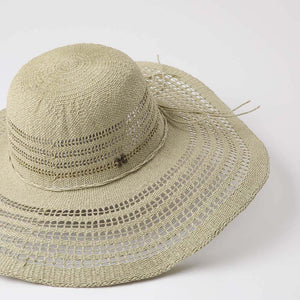 Sombrero Calado Beige Humana