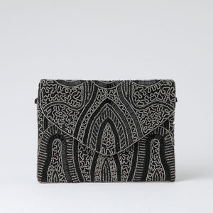 Clutch Tropez Plateado Humana
