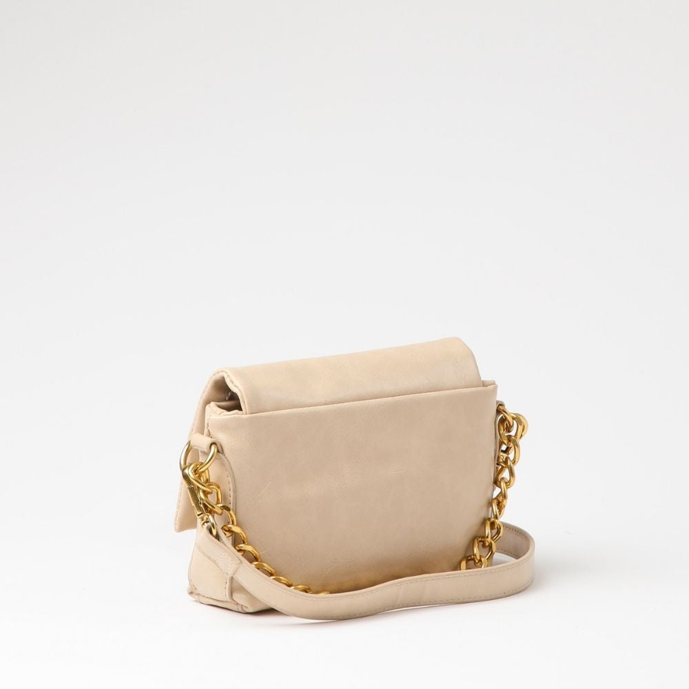 Cartera Cruzada Cádiz Beige Humana