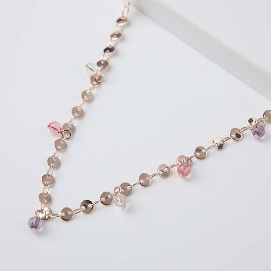Collar Corto Nebula Dorado i-D