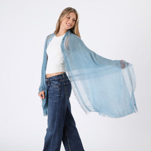 Pañuelo Liso Gary Azul Humana