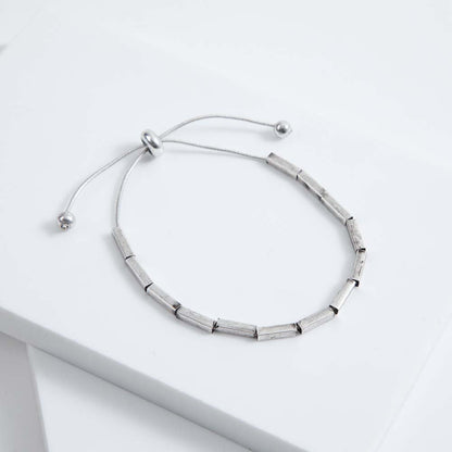 Pulsera Castelldefels Plateada Humana