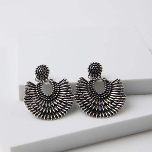 Aros Mediano Oggy Plateado Humana