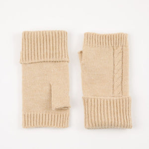 Guante  Lana Space Beige I-D