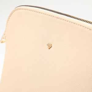 Cartera Bandolera Genova Beige i-D