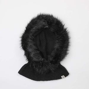 Cuello Balaclava Pelos Negro Humana