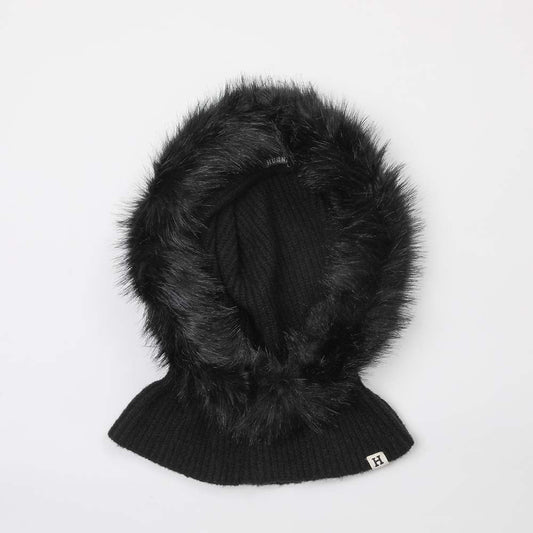 Cuello Balaclava Pelos Negro Humana