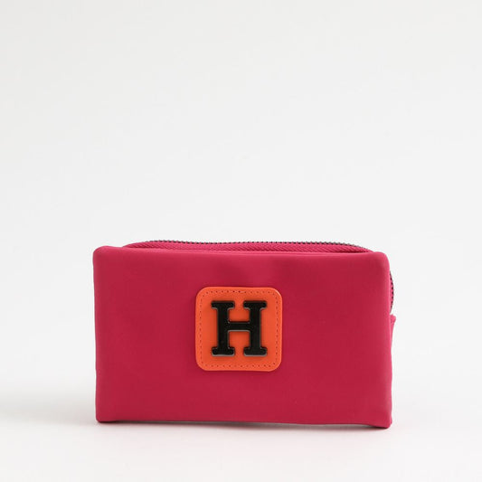 Billetera Chica Gracia Nylon Fucsia Humana