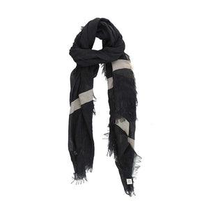 Pañuelo Liso Carbón Negro Humana