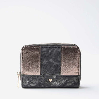 Billetera Mediana Sintra Dorado i-D