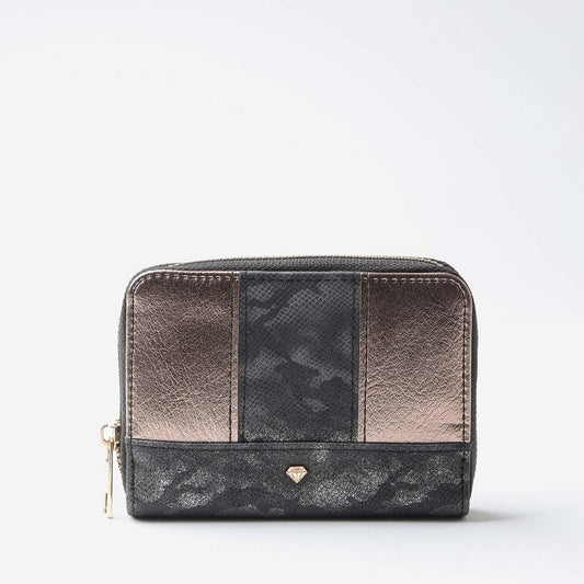 Billetera Mediana Sintra Dorado i-D