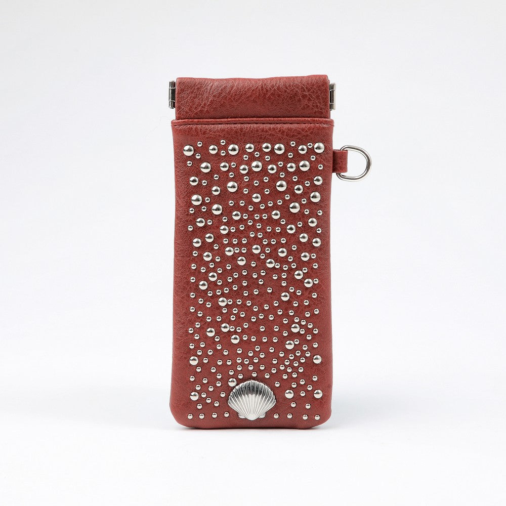 Estuche De Sol Shell Burgundy Humana