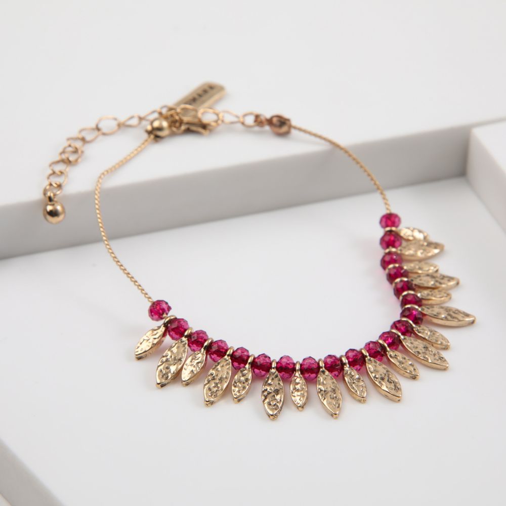 Pulsera Blanda Málaga Fucsia Humana