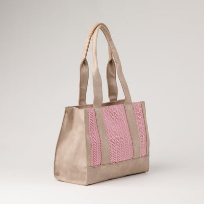 Cartera Hombro Ribadeo Beige Humana