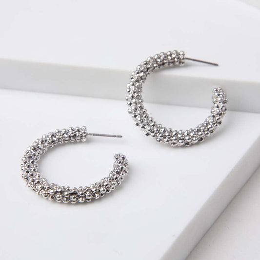 Argolla Vidalba Plateada Humana