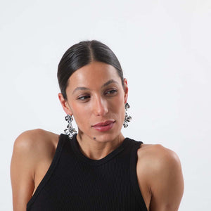 Aros Mediano Epifilo Plateado Humana