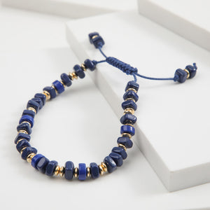 Pulsera Blanda Thread Azul Humana