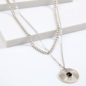 Collar Corto Gloria Silver Tatienne