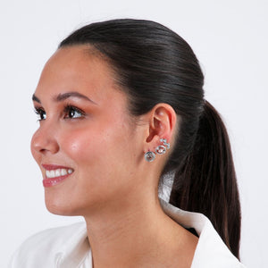 Set De 3 Aros Shine Plateado Tatienne