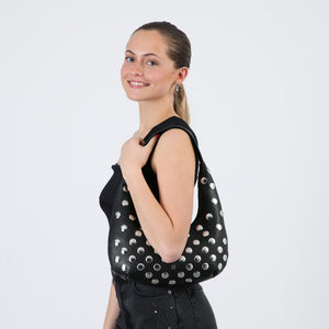 Cartera Hombro Astra Ecocuero Tachas Humana