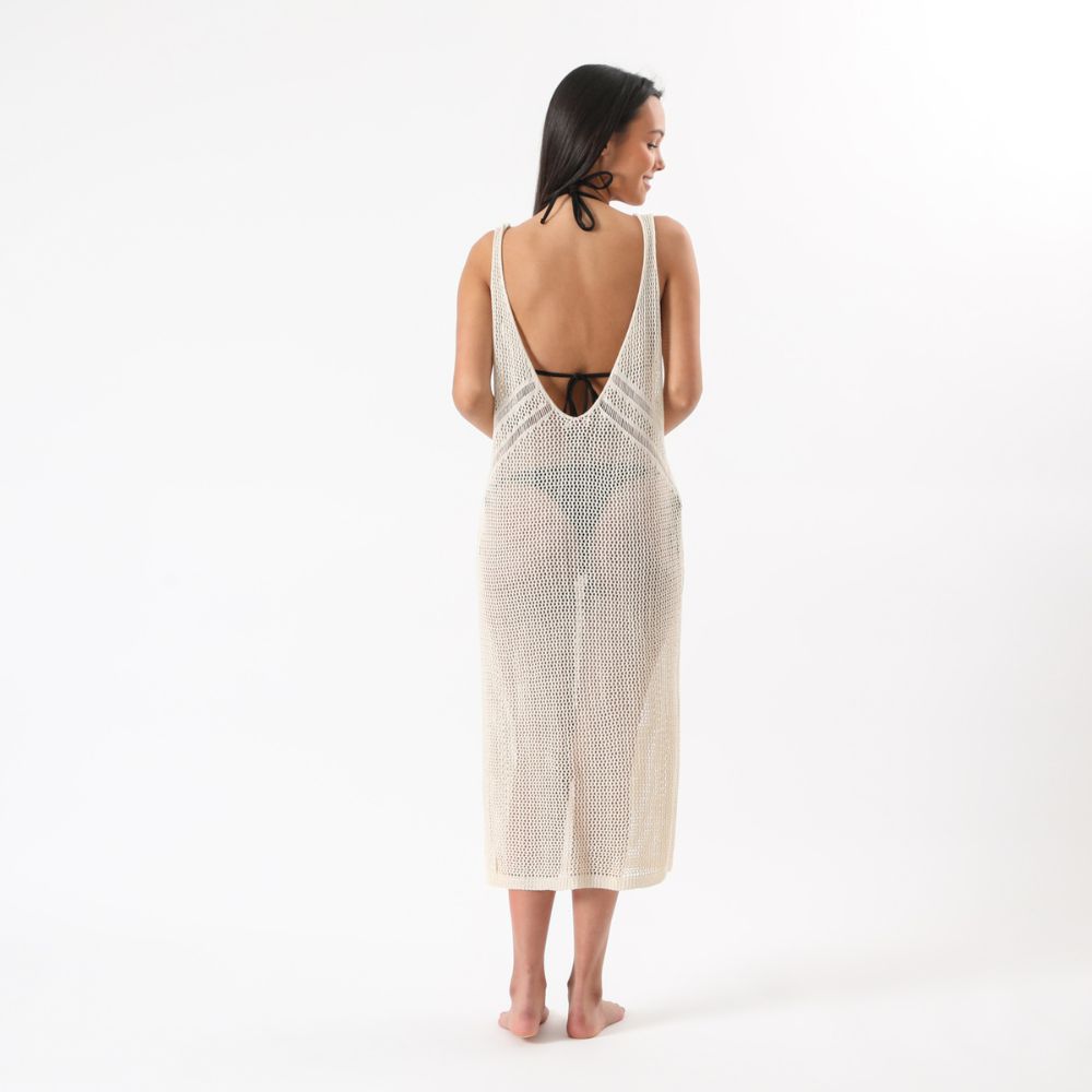 Kimono Menorca Beige Tatienne