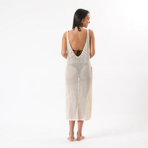 Kimono Menorca Beige Tatienne