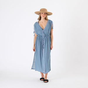 Kimono Azores Azul Tatienne